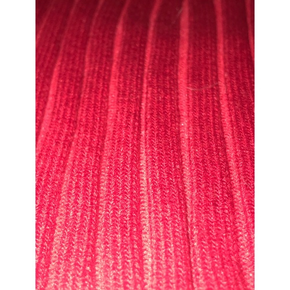 Maroon ribbed tank top - Picture 6 of 6